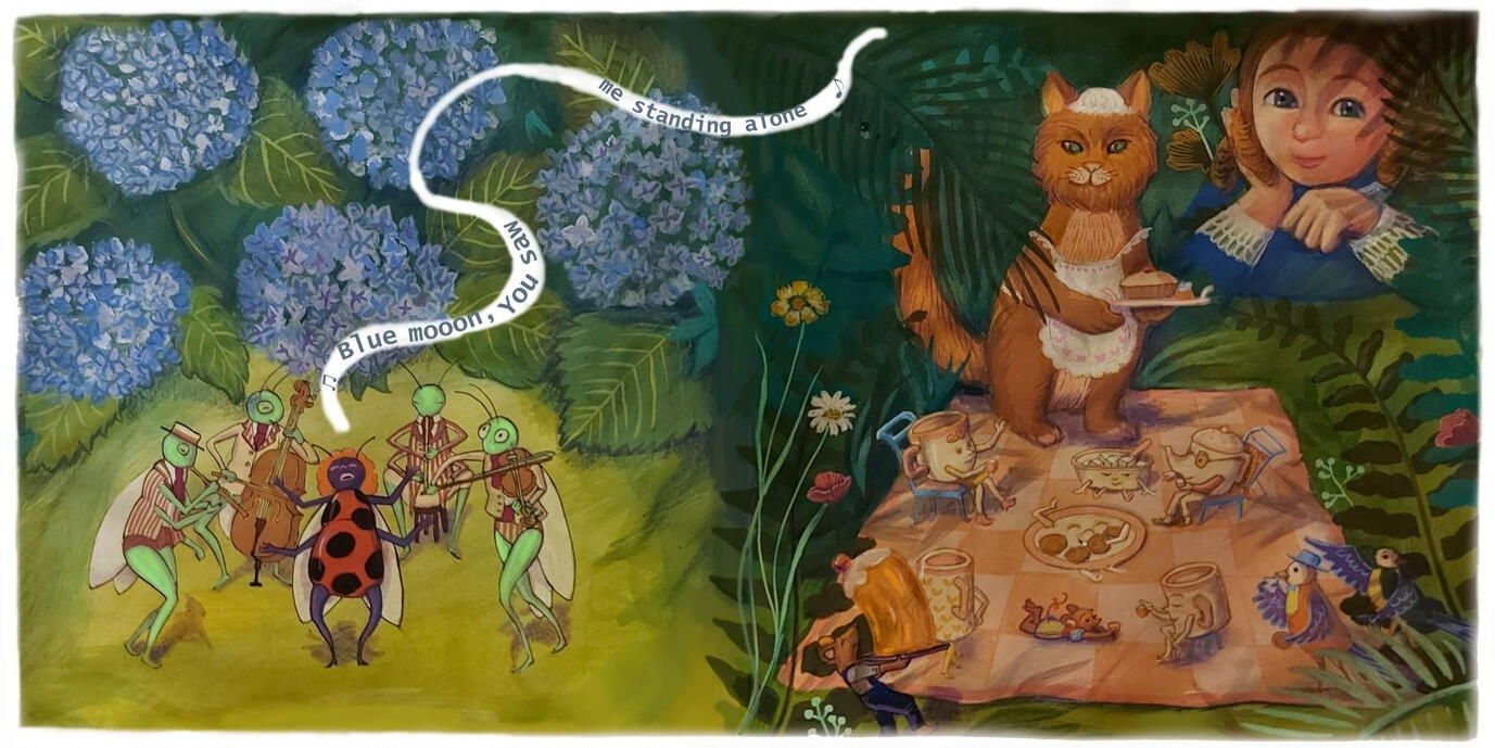 The secret Tea Party- Spread